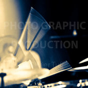 Ambiance concert - Percussion scène rock
