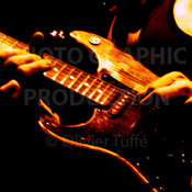 Guitare rock en concert